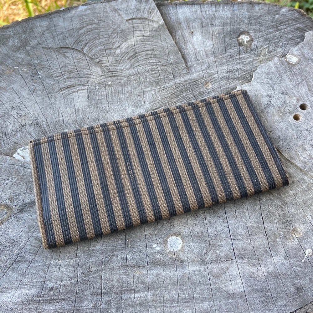 Fendi Bifold Long Walle Leather FENDI Flap for checks